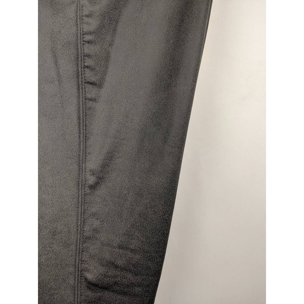Seven7 Faux Leather Leggings Gunmetal Gray - Picture 5 of 9